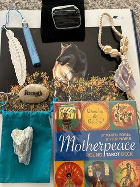 (11pc) Four Tarot Deck Spiritual Bundle/Gift Set